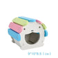 Colorful Hamster House & Playground with Ladder - Pets Perfect