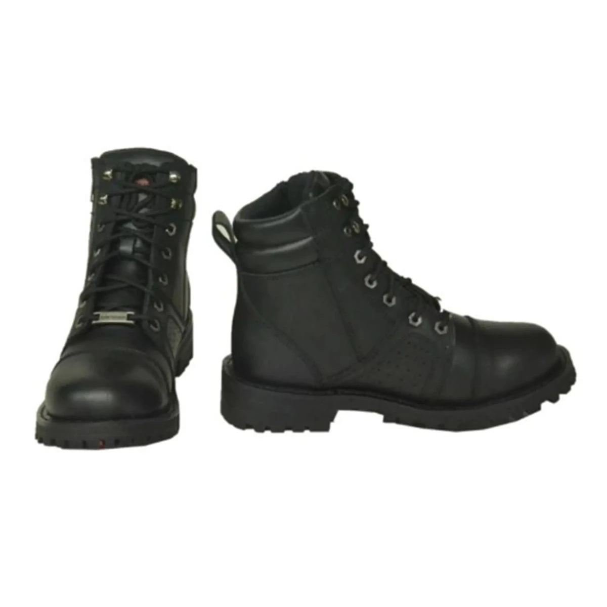 12002.00 - Ladies Motorcycle Biker Leather Boots - Pets Perfect