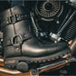 12008.00 - Ladies Motorcycle Biker Leather Boots - Pets Perfect