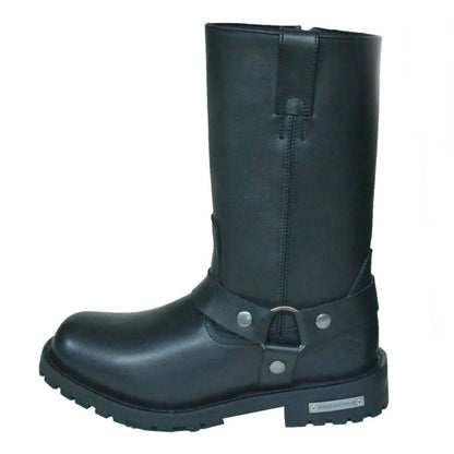 12011.00 - Ladies Motorcycle Biker Leather Boots - Pets Perfect