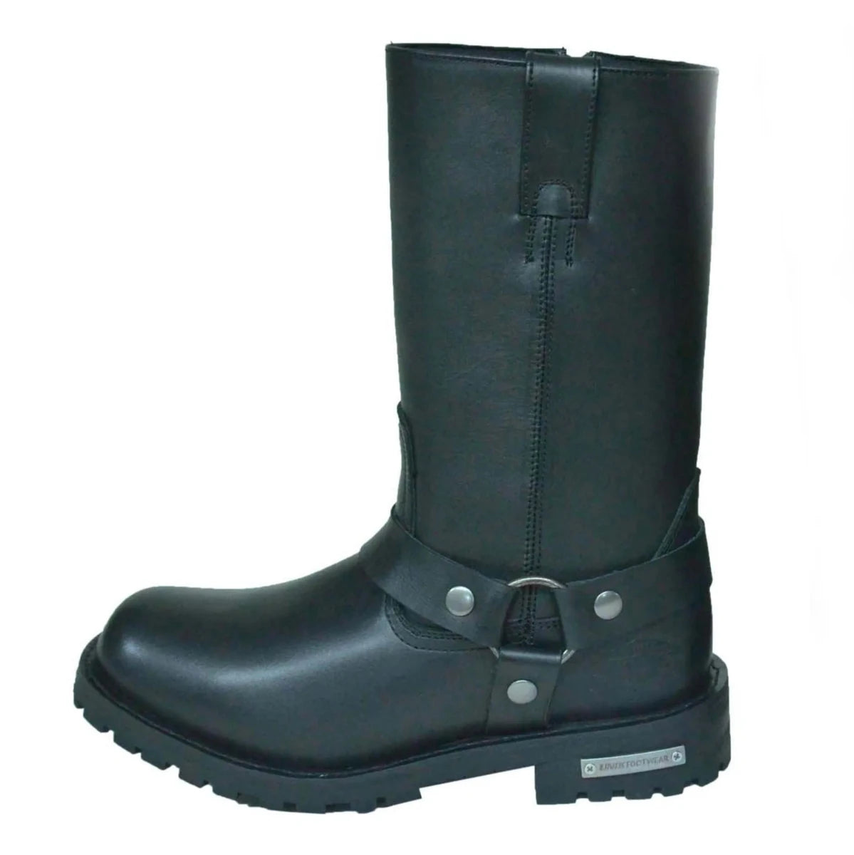 12011.00 - Ladies Motorcycle Biker Leather Boots - Pets Perfect