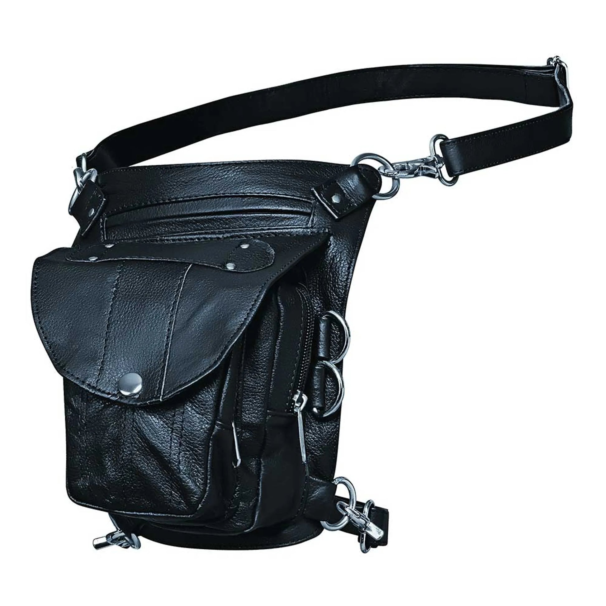 2083.00 - Ladies Leather Thigh Bag - Pets Perfect