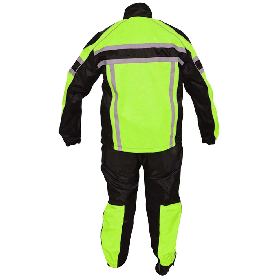 2714.11 - Mens Green Textile Rainsuit, view 11