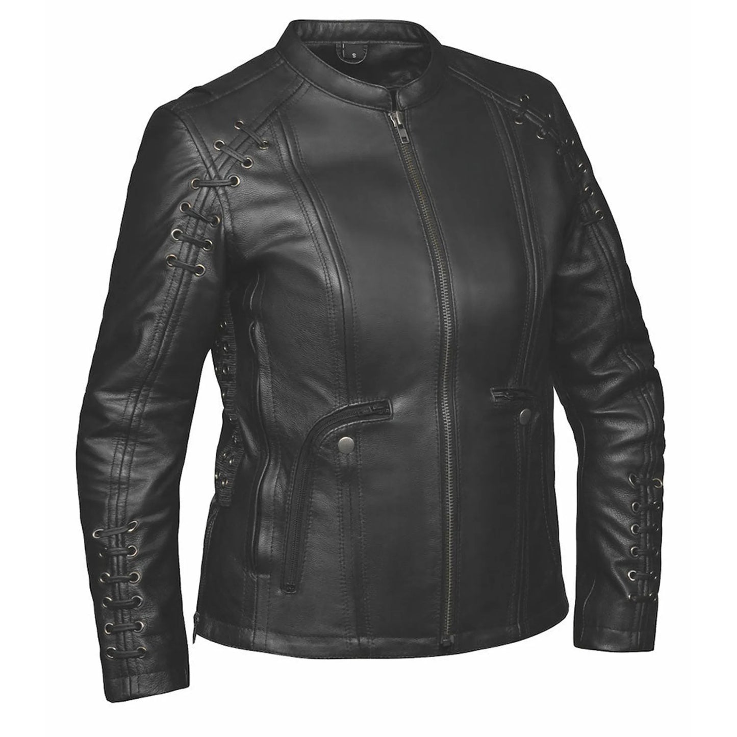 6564.00 - Ladies Premium Leather Jacket - Pets Perfect