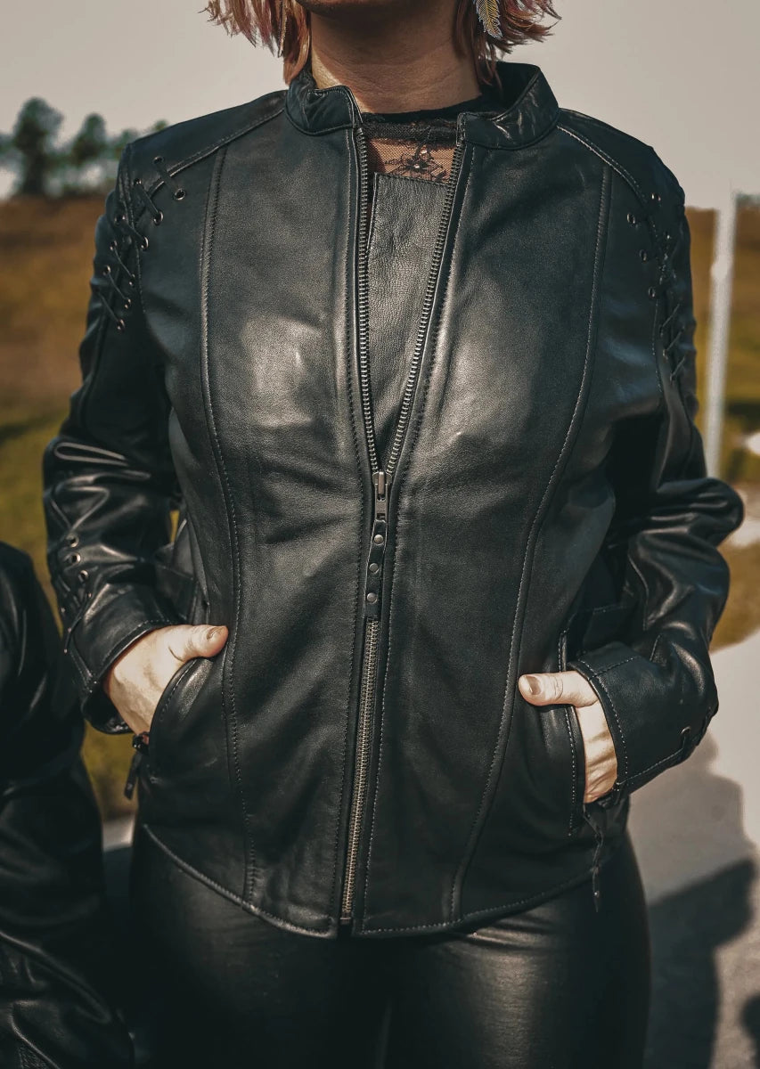 6829.00 - Ladies Premium Leather Jacket, view 11