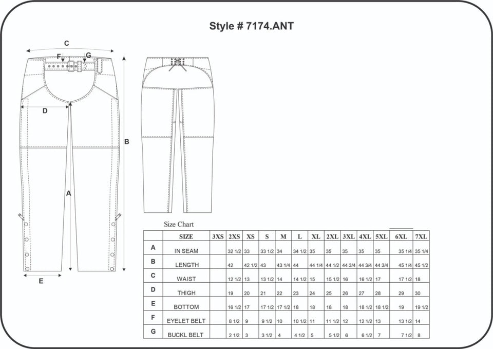 Ladies Premium Lambskin Leather Chaps