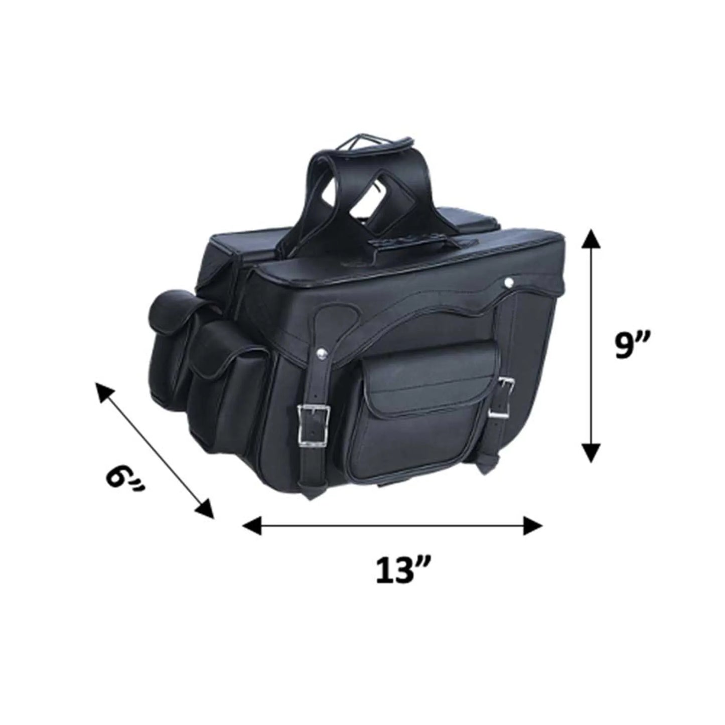 9328.PL - PVC Saddle Bag - Pets Perfect