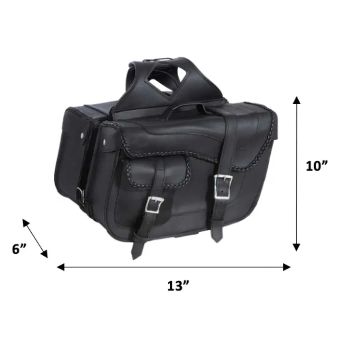 9329.ZP - PVC Saddle Bag - Pets Perfect