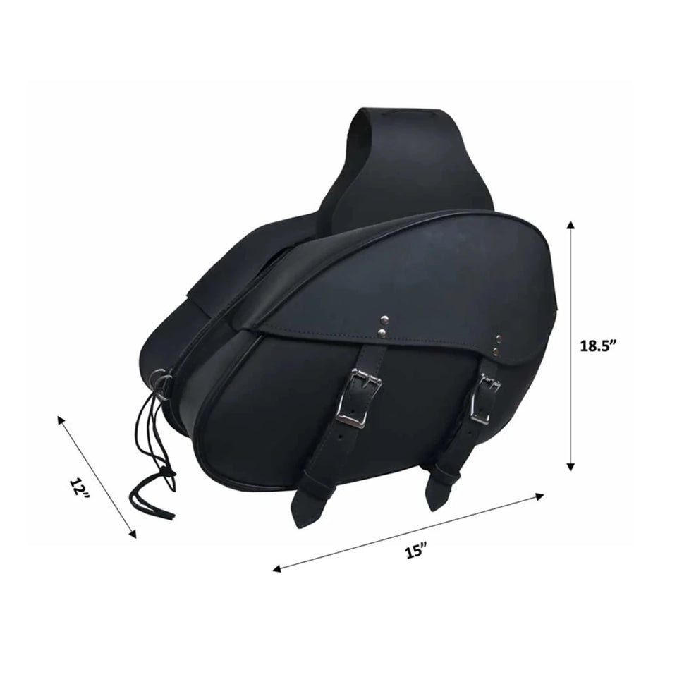 9574.00 - Leather Saddle Bag, view 4