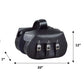 9575.00 - Leather Saddle Bag