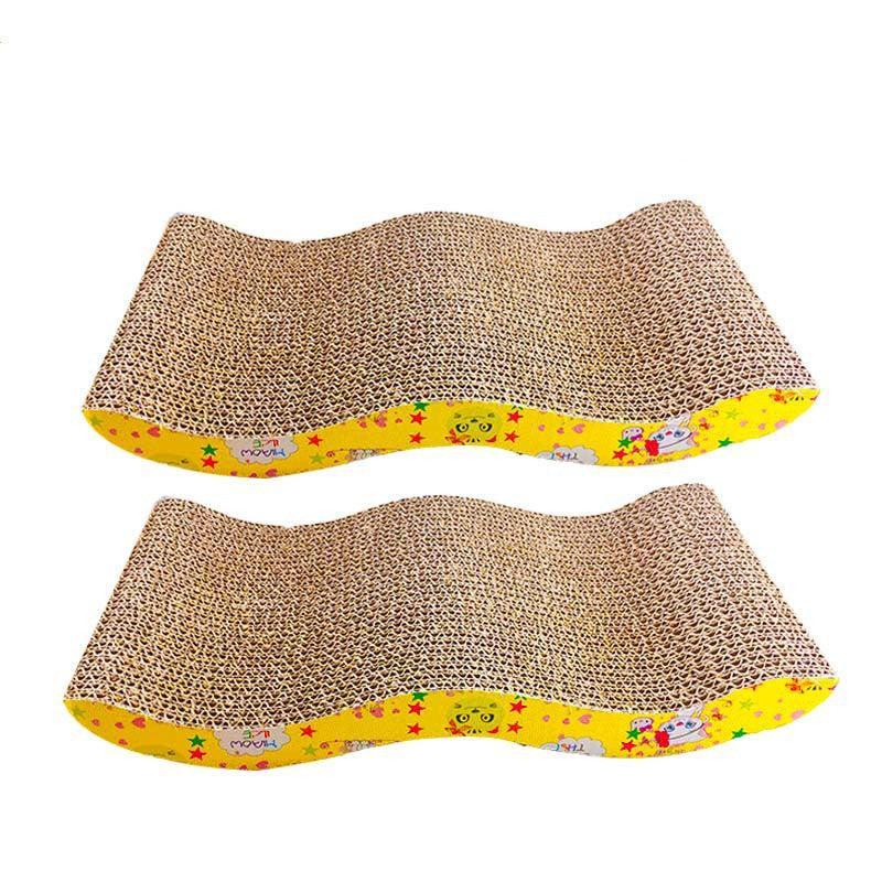Kitty Claws Corrugated Cat Scratcher Toy - Pets Perfect
