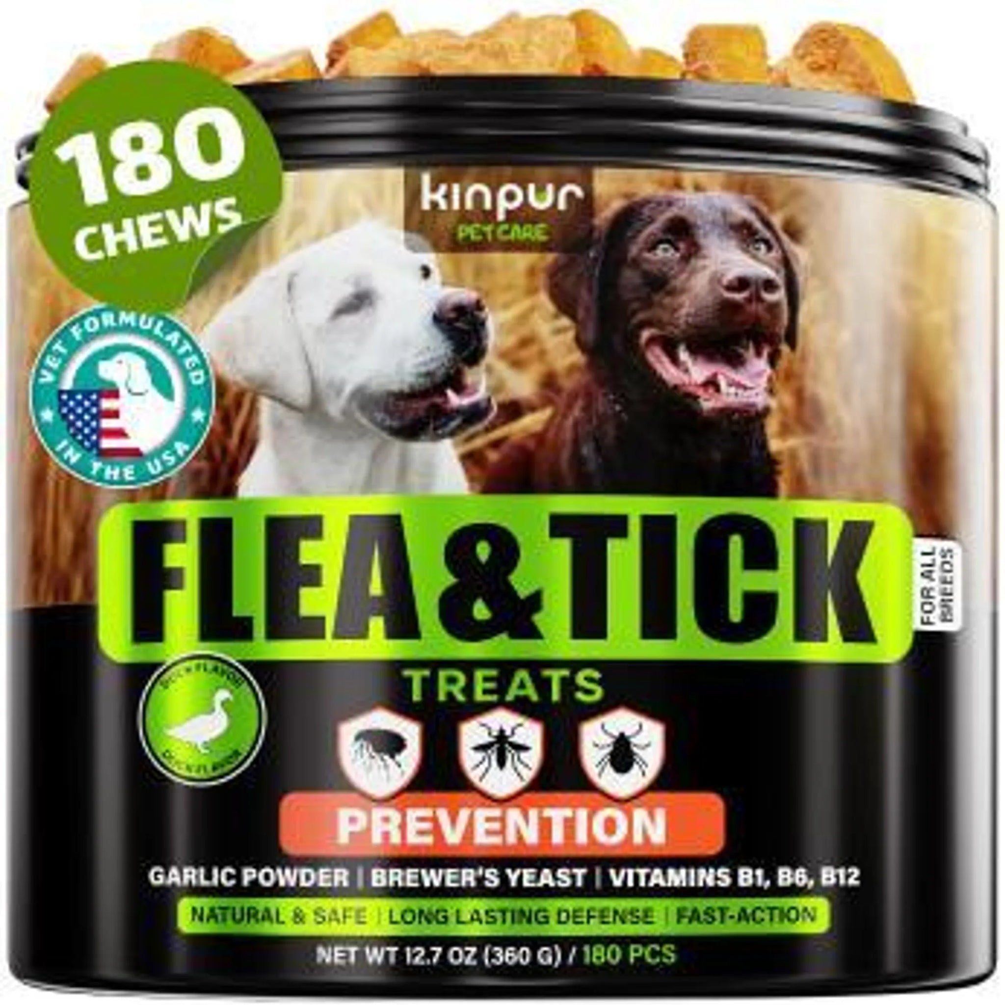 Flea and Tick Prevention Chewable for Dogs
