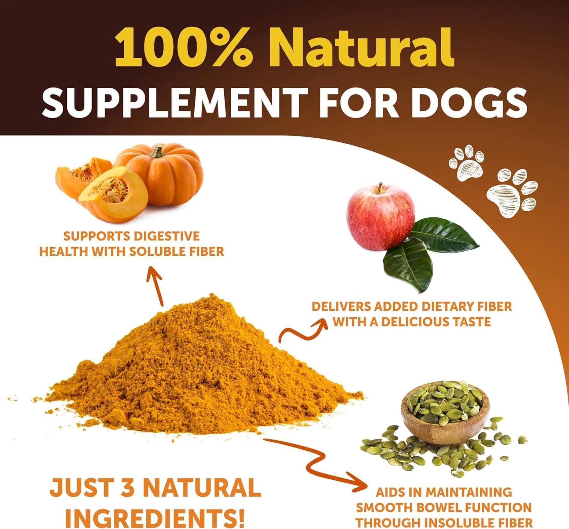Pumpkin Powder for Dogs Digestive Support
