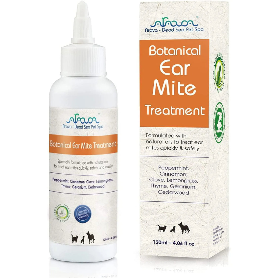 Natural Ear Mite Treatment for Dogs & Cats