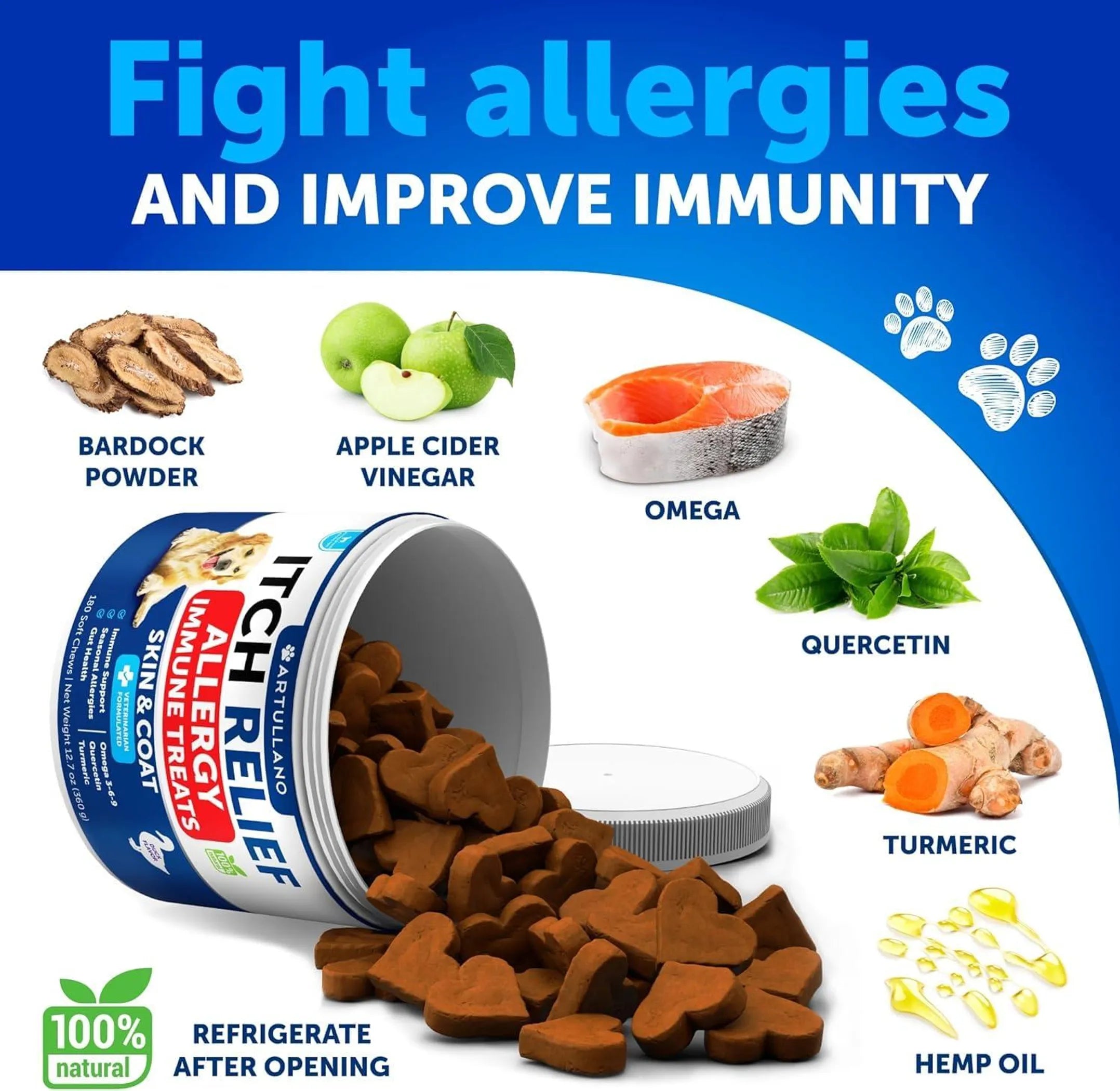 Probiotics for Dogs Support Gut Health Itchy Skin Allergies