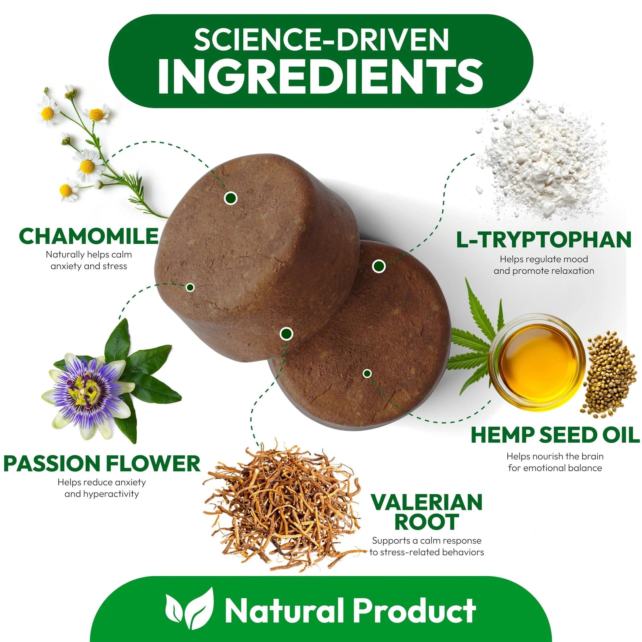 Hemp Calming Chews for Dogs