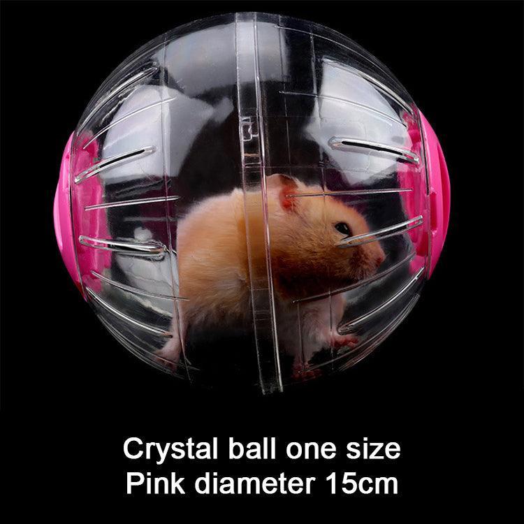 Interactive Hamster Exercise Ball 12cm Vibrant Colors - Pets Perfect