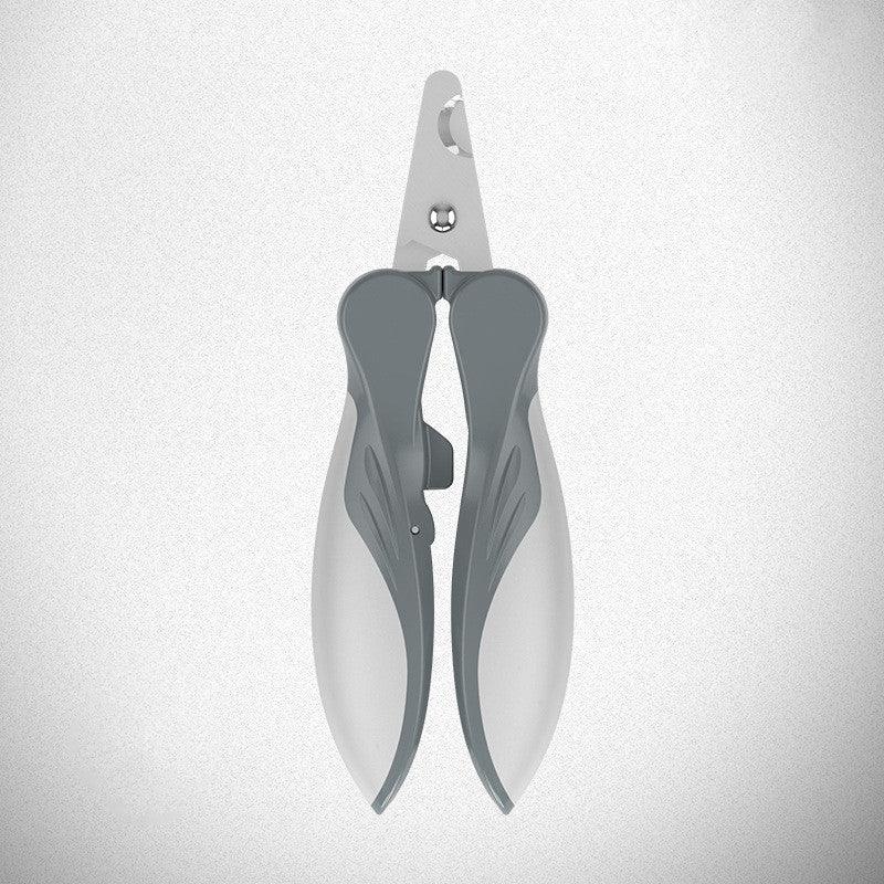 Dog Hugs Cat Professional Pet Nail Clippers - Safe Sharp Stainless Steel Trimmer for Dogs - Pets Perfect
