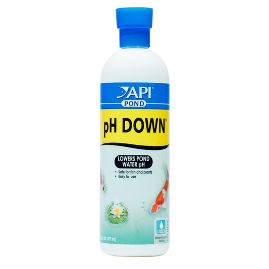 API Pond pH Down Solution 1ea/16 fl oz.