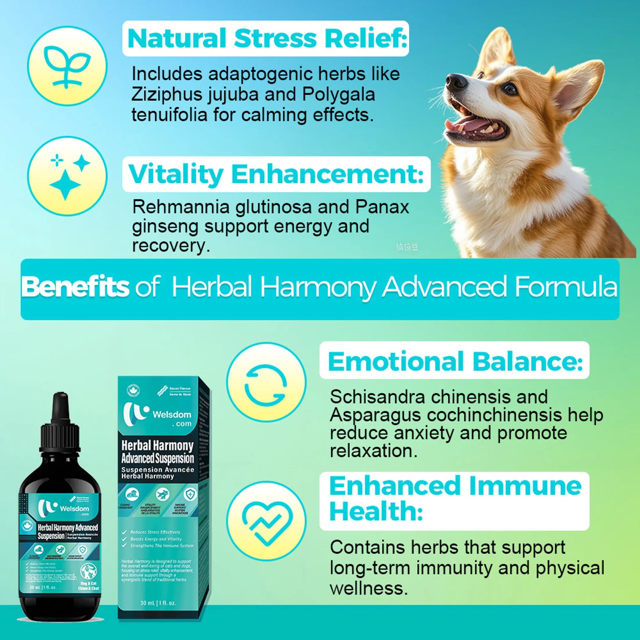 Herbal Harmony Advanced Suspension - 30mL