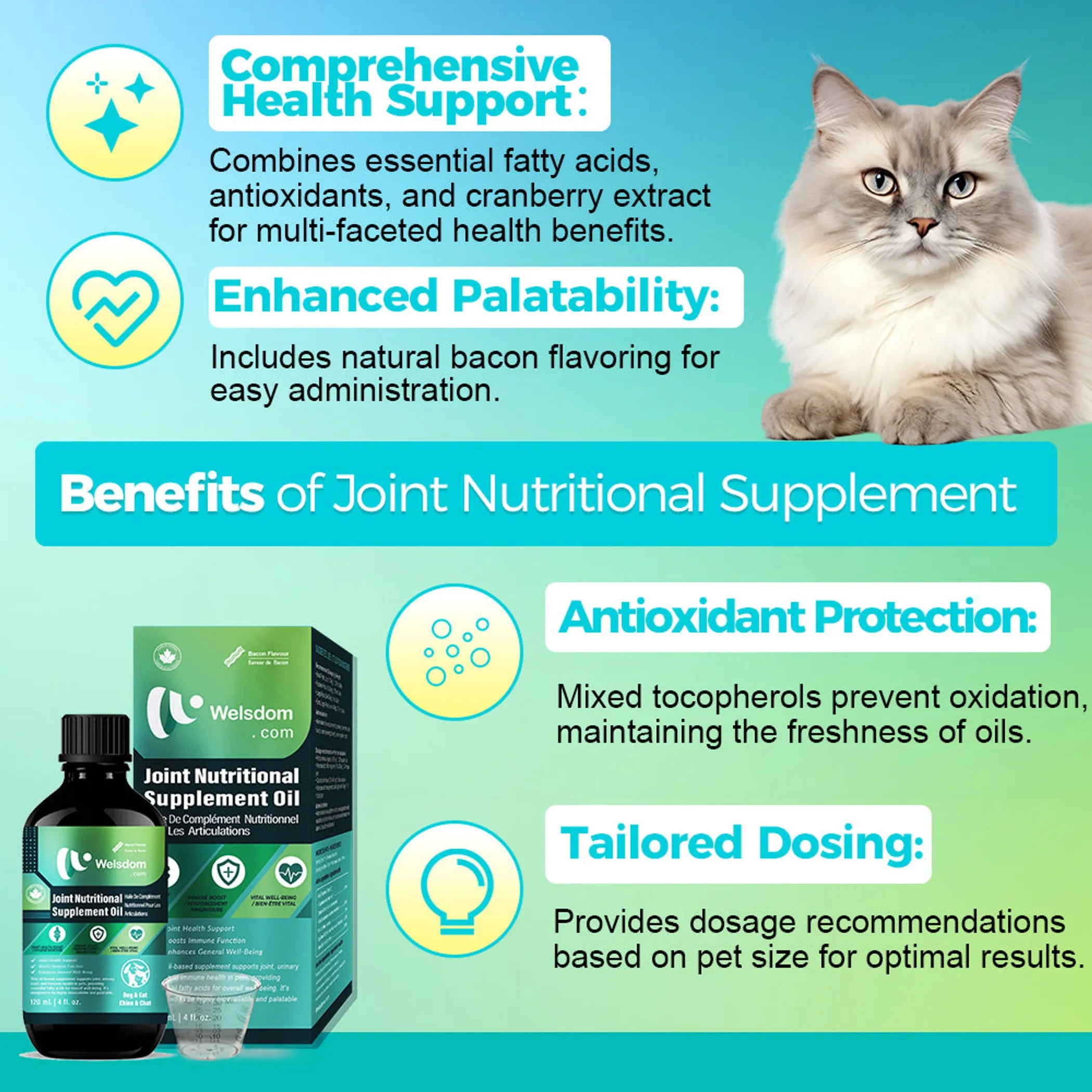 Joint Nutritional Supplement Oil 120mL
