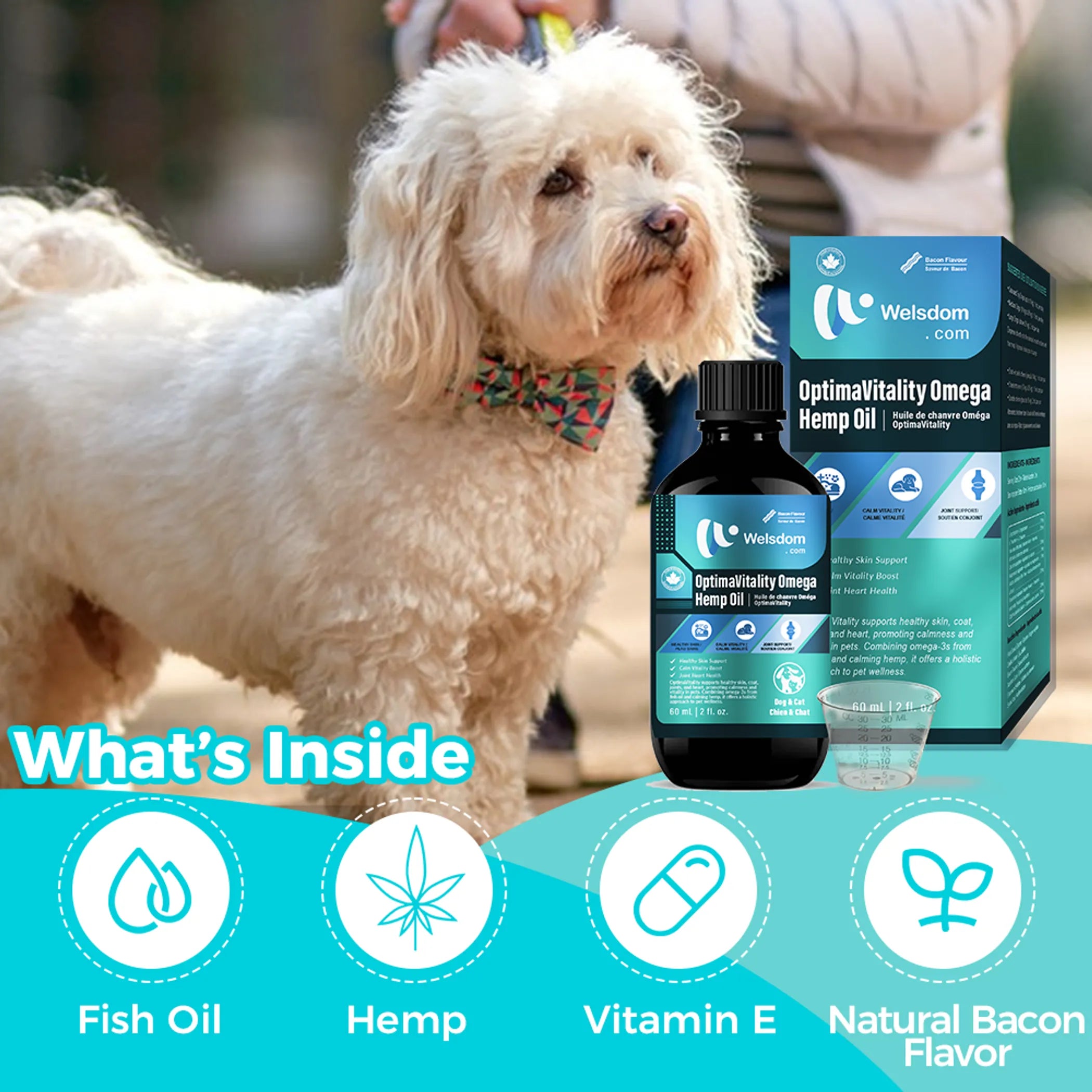 Optimavitality Omega Hemp Oil - 60mL