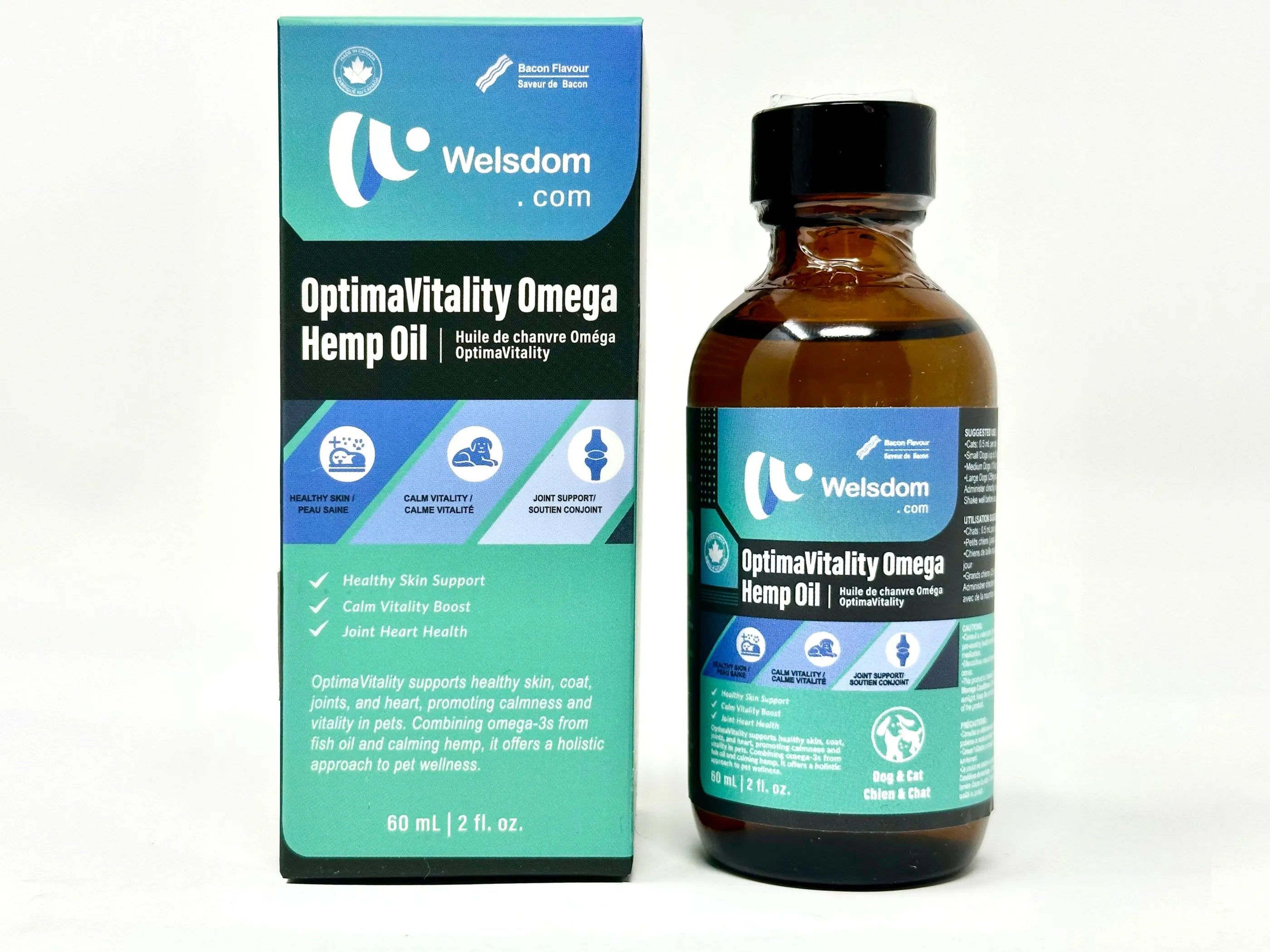 Optimavitality Omega Hemp Oil - 60mL