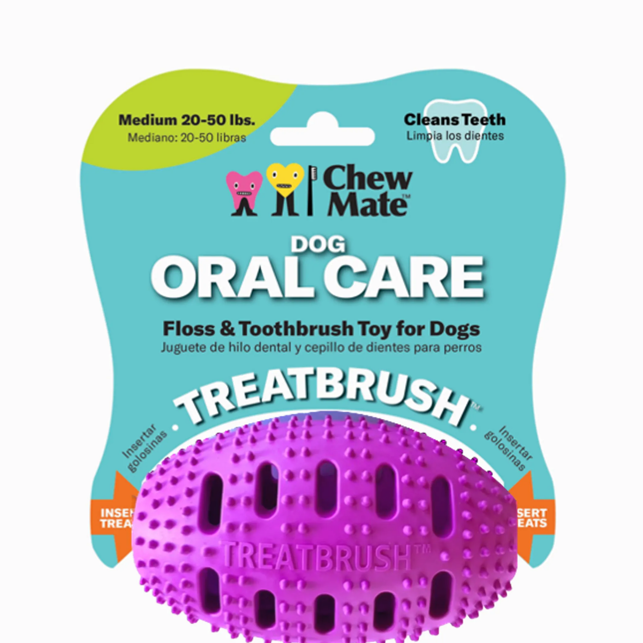 Natural Rubber Football Oral Care Toy