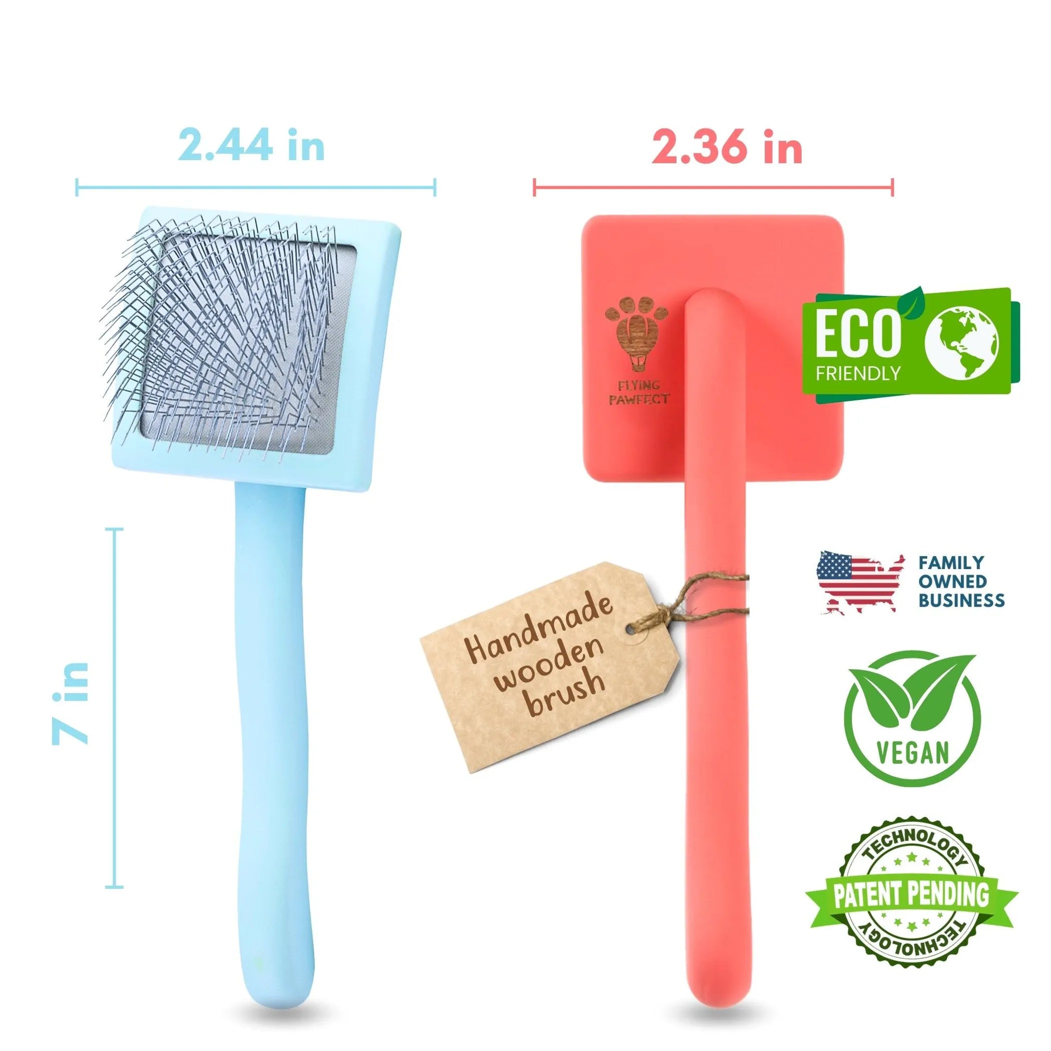 Curved Slicker Brush - Baby