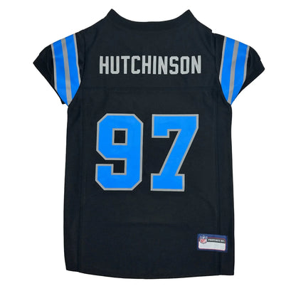 Aidan Hutchinson Alternate Black Pet Jersey (Det) - Pets Perfect