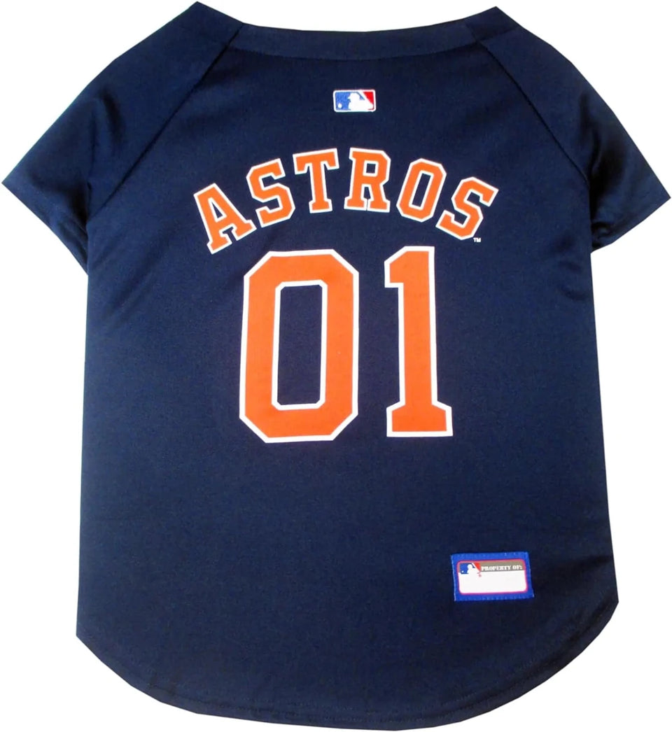 Houston Astros Dog Jersey - Pets First MLB Licensed Pet Jersey, view 11