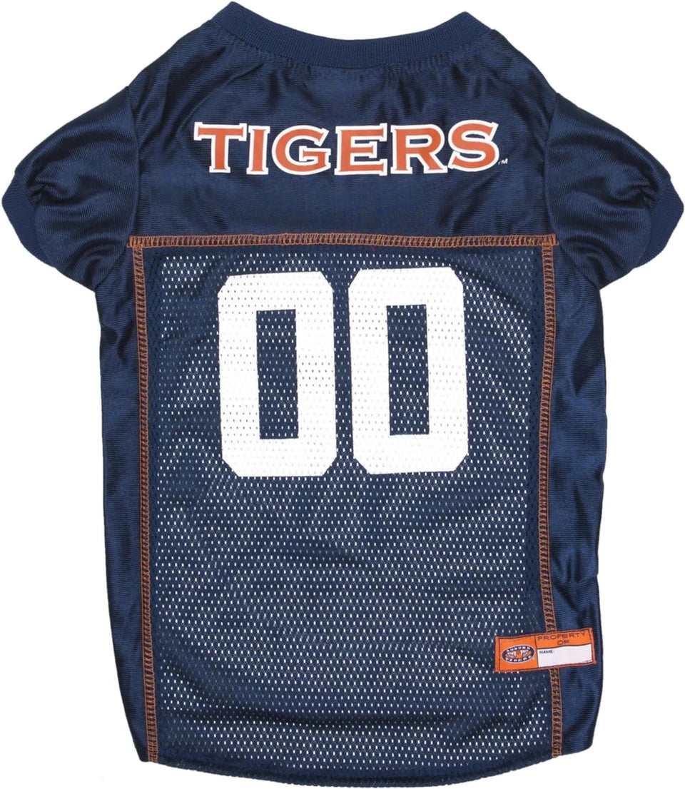 Pets First Auburn Tigers NCAA Mesh Dog Jersey, XS/1, view 6