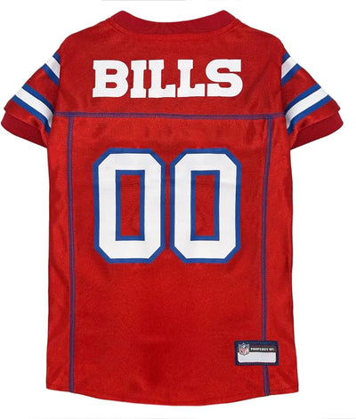 Buffalo Bills Color Rush Pet Jersey by Pets First, LG/1