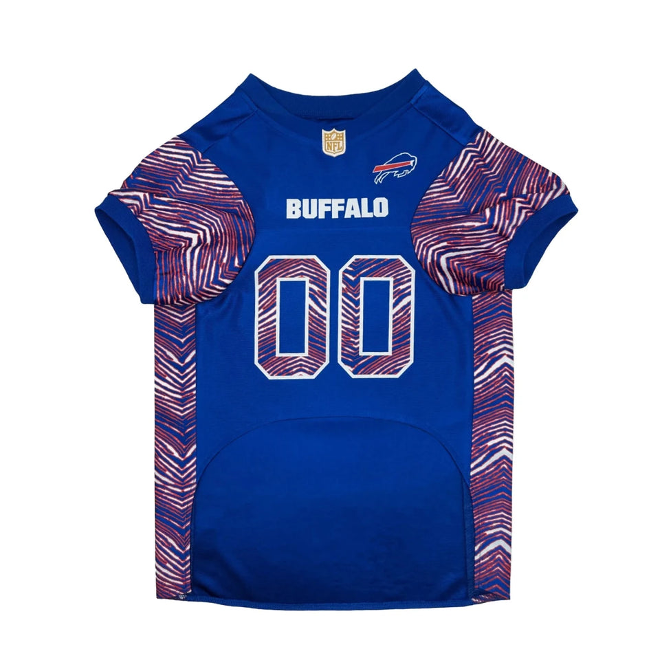 Buffalo Bills NFL Zubaz Dog Jersey, XL/1, view 4