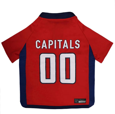 Washington Capitals Dog Jersey, LG/1