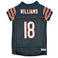 Caleb Williams Pet Striped Jersey (CHI) - Pets Perfect