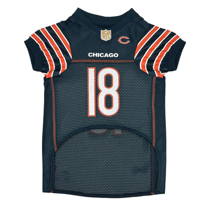 Caleb Williams Pet Striped Jersey (CHI) - Pets Perfect