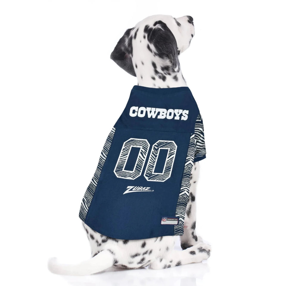 Dallas Cowboys NFL Zubaz Dog Jersey, XS/1, view 5