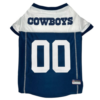 Pets First Dallas Cowboys NFL Throwback Mesh Dog Jersey, LG/1