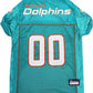 Miami Dolphins Pet Striped Jersey - Pets Perfect