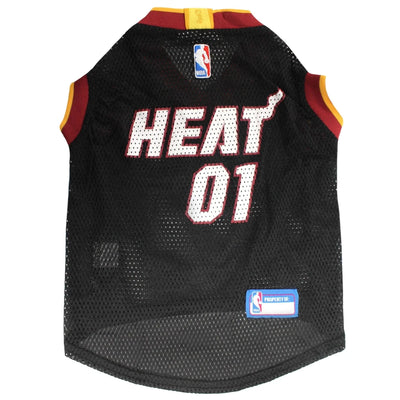 Miami Heat NBA Mesh Dog Jersey by Pets First, LG/1