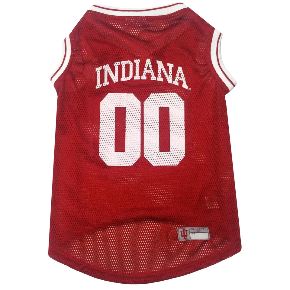 Indiana Hoosiers NCAA Mesh Dog Jersey by Pets First, view 10