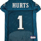 Jalen Hurts Pet Striped Jersey (Phl) - Pets Perfect