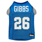 Jahmyr Gibbs Pet Striped Jersey (Det) - Pets Perfect