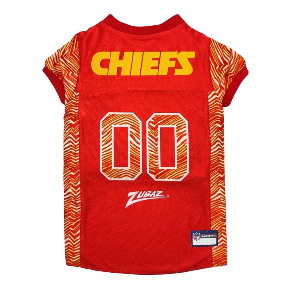 Kansas City Chiefs NFL Zubaz Dog Jersey, view 7