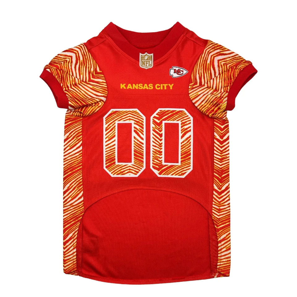 Kansas City Chiefs NFL Zubaz Dog Jersey, view 8