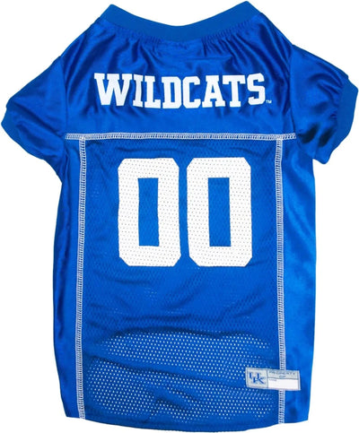 Pets First Kentucky Wildcats NCAA Mesh Dog Jersey - Blue, X-Small-XXL, LG/1