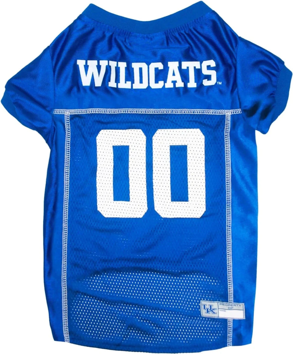 Pets First Kentucky Wildcats NCAA Mesh Dog Jersey - Blue, X-Small-XXL, view 10