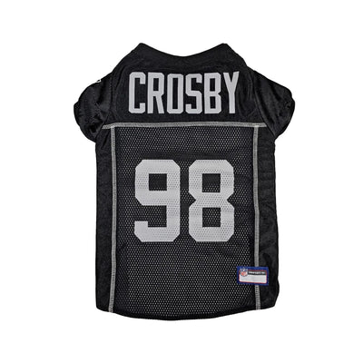 Maxx Crosby Dog Jersey - Las Vegas Raiders NFL Pet Jersey, Team colors/LG