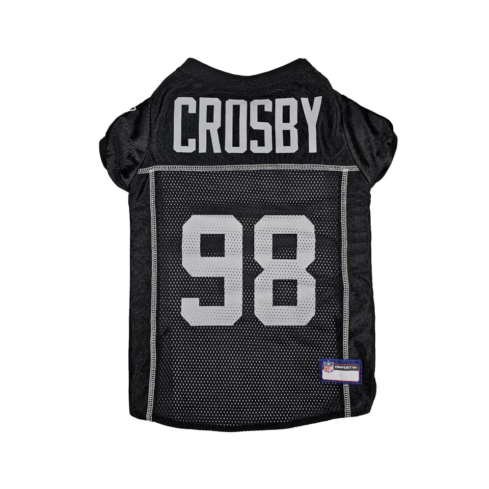 Maxx Crosby Dog Jersey - Las Vegas Raiders NFL Pet Jersey, view 6